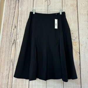 Tahari Womens Black lined skirt size 6